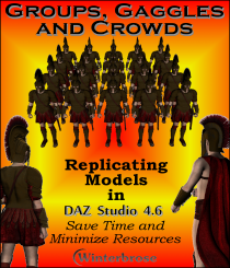 Groups, Gaggles, and Crowds - Replicating Models in Daz Studio 4.6